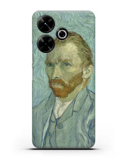 Чехол Автопортрет (Ван Гог Винсент) силиконовый для Xiaomi Poco M6