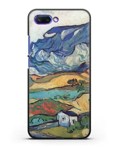 Чехол Альпий, горный пейзаж близ Сен-Реми (Ван Гог Винсент) силиконовый для Honor 10