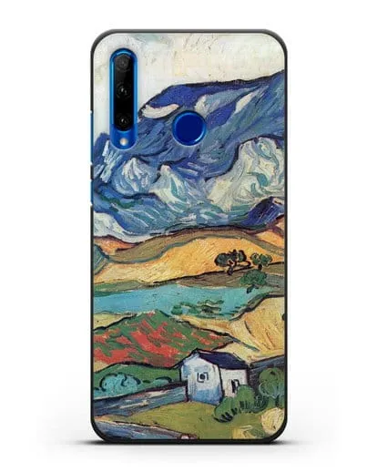 Чехол Альпий, горный пейзаж близ Сен-Реми (Ван Гог Винсент) силиконовый для Honor 10i