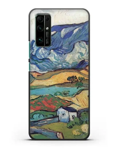 Чехол Альпий, горный пейзаж близ Сен-Реми (Ван Гог Винсент) силиконовый для Honor 30