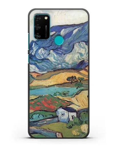 Чехол Альпий, горный пейзаж близ Сен-Реми (Ван Гог Винсент) силиконовый для Honor 9A