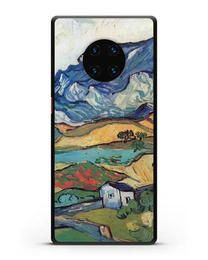 Чехол Альпий, горный пейзаж близ Сен-Реми (Ван Гог Винсент) силиконовый для Huawei Mate 30 Pro
