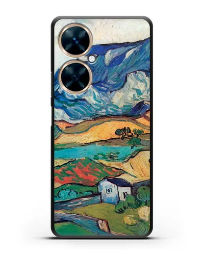 Чехол Альпий, горный пейзаж близ Сен-Реми (Ван Гог Винсент) силиконовый для Huawei Nova 11i