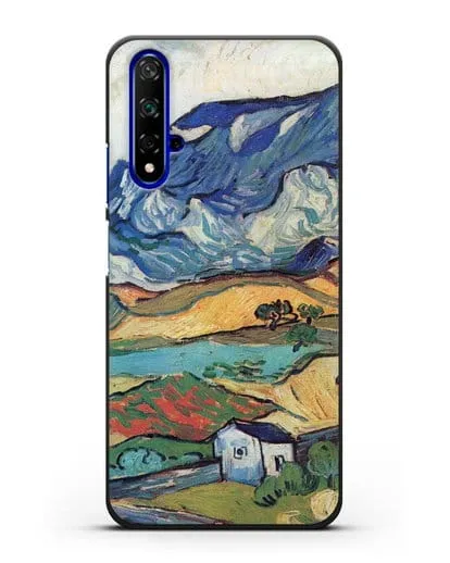 Чехол Альпий, горный пейзаж близ Сен-Реми (Ван Гог Винсент) силиконовый для Huawei Nova 5T