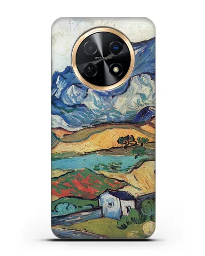 Чехол Альпий, горный пейзаж близ Сен-Реми (Ван Гог Винсент) силиконовый для Huawei Nova Y91