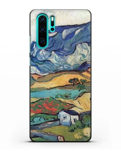 Чехол Альпий, горный пейзаж близ Сен-Реми (Ван Гог Винсент) силиконовый для Huawei P30 Pro