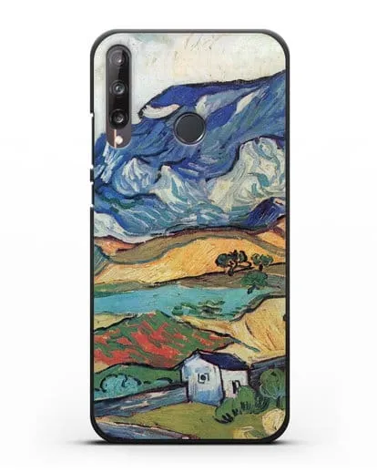 Чехол Альпий, горный пейзаж близ Сен-Реми (Ван Гог Винсент) силиконовый для Huawei P40 lite E