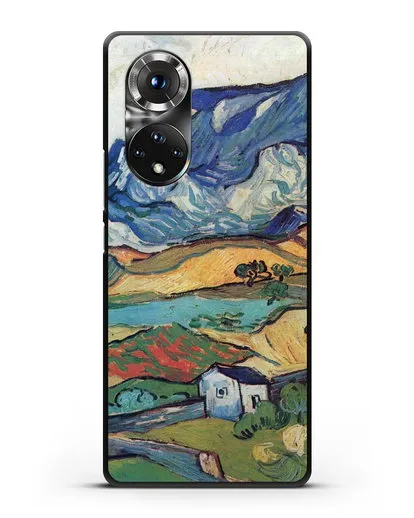 Чехол Альпий, горный пейзаж близ Сен-Реми (Ван Гог Винсент) силиконовый для Huawei P50