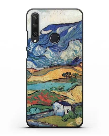 Чехол Альпий, горный пейзаж близ Сен-Реми (Ван Гог Винсент) силиконовый для Huawei Y6P