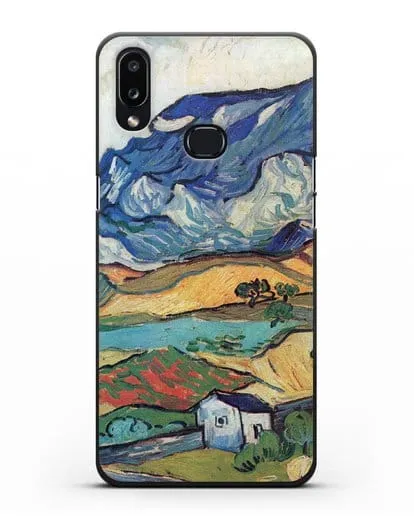 Чехол Альпий, горный пейзаж близ Сен-Реми (Ван Гог Винсент) силиконовый для Samsung Galaxy A10s [SM-F107F]