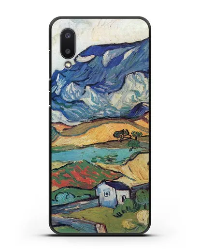 Чехол Альпий, горный пейзаж близ Сен-Реми (Ван Гог Винсент) силиконовый для Samsung Galaxy A02 [SM-A022G]