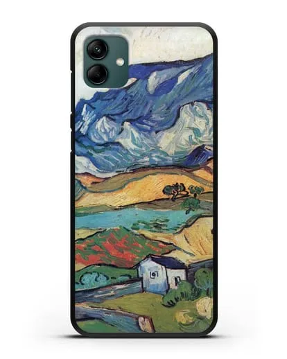 Чехол Альпий, горный пейзаж близ Сен-Реми (Ван Гог Винсент) силиконовый для Samsung Galaxy A04 [SM-A045F]