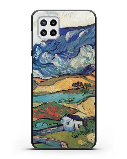 Чехол Альпий, горный пейзаж близ Сен-Реми (Ван Гог Винсент) силиконовый для Samsung Galaxy M32 [SM-M325F]