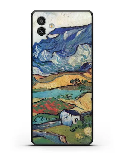 Чехол Альпий, горный пейзаж близ Сен-Реми (Ван Гог Винсент) силиконовый для Samsung Galaxy M13 [SM-M135]