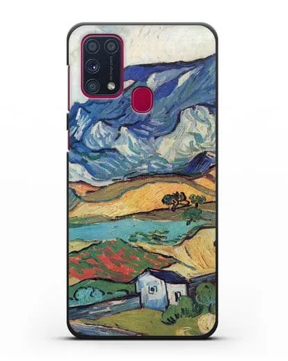 Чехол Альпий, горный пейзаж близ Сен-Реми (Ван Гог Винсент) силиконовый для Samsung Galaxy M31 [SM-M315F]