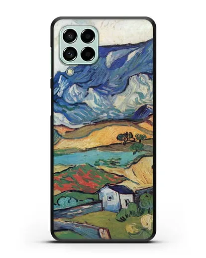 Чехол Альпий, горный пейзаж близ Сен-Реми (Ван Гог Винсент) силиконовый для Samsung Galaxy M53 [SM-M536]