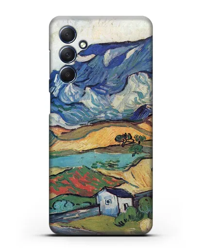Чехол Альпий, горный пейзаж близ Сен-Реми (Ван Гог Винсент) силиконовый для Samsung Galaxy M54 [SM-M546]