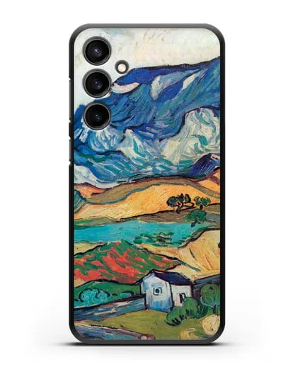 Чехол Альпий, горный пейзаж близ Сен-Реми (Ван Гог Винсент) силиконовый для Samsung Galaxy S23 FE