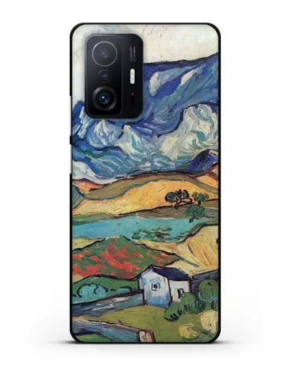 Чехол Альпий, горный пейзаж близ Сен-Реми (Ван Гог Винсент) силиконовый для Xiaomi 11T Pro