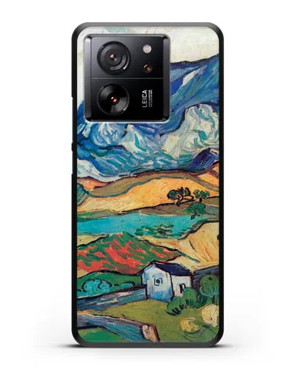 Чехол Альпий, горный пейзаж близ Сен-Реми (Ван Гог Винсент) силиконовый для Xiaomi 13T