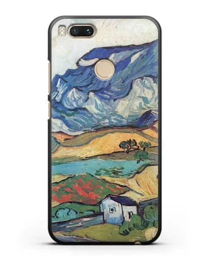 Чехол Альпий, горный пейзаж близ Сен-Реми (Ван Гог Винсент) силиконовый для Xiaomi Mi A1