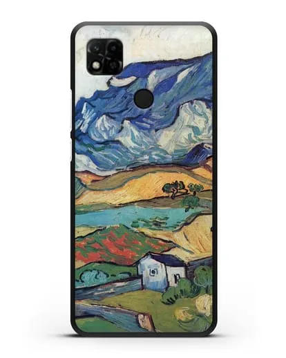 Чехол Альпий, горный пейзаж близ Сен-Реми (Ван Гог Винсент) силиконовый для Xiaomi Redmi 10A