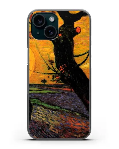 Чехол Сеятель (Ван Гог Винсент) силиконовый для iPhone 15