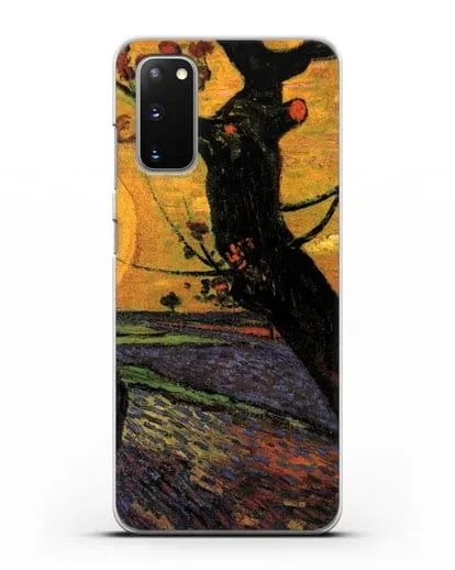 Чехол Сеятель (Ван Гог Винсент) силиконовый для Samsung Galaxy S20 [SM-G980F]