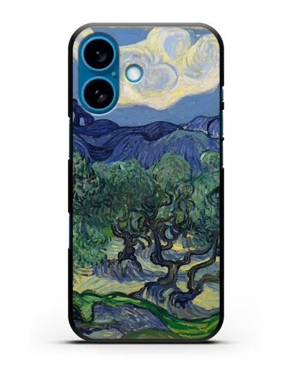 Чехол Оливковые деревья (Ван Гог Винсент) силиконовый для iPhone 16
