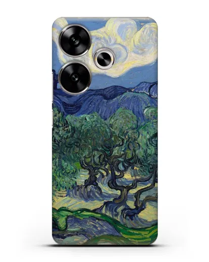 Чехол Оливковые деревья (Ван Гог Винсент) силиконовый для Xiaomi Poco F6