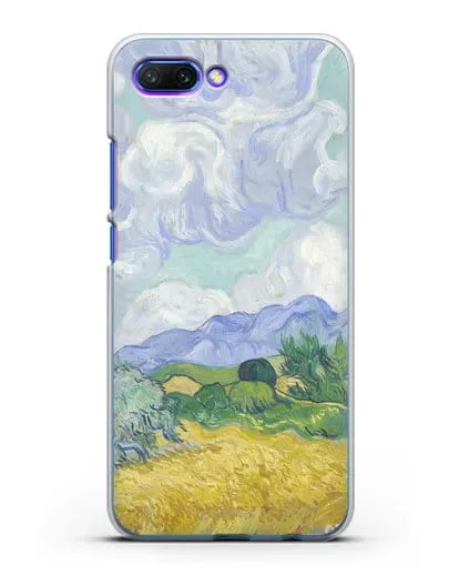 Чехол Пшеничное поле с кипарисами (Ван Гог Винсент) силиконовый для Honor 10