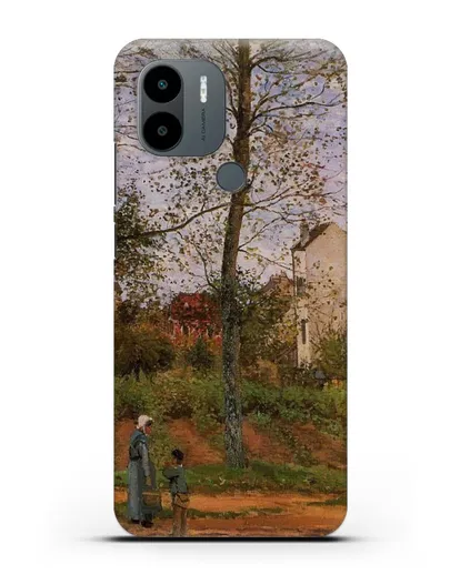 Чехол Пейзаж возле Лувесьен (Писсарро Камиль) силиконовый для Xiaomi Poco C51