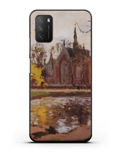 Чехол Колледж Далвич, Лондон (Писсарро Камиль) силиконовый для Xiaomi Poco M3