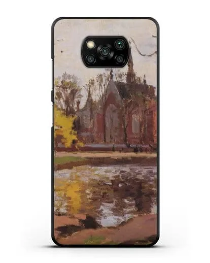 Чехол Колледж Далвич, Лондон (Писсарро Камиль) силиконовый для Xiaomi Poco X3