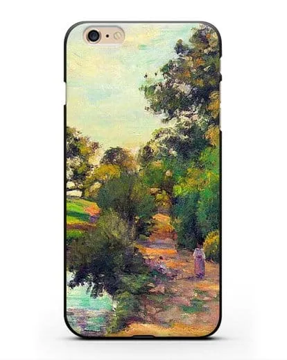 Чехол Мост в Монфуко (Писсарро Камиль) силиконовый для iPhone 6 Plus