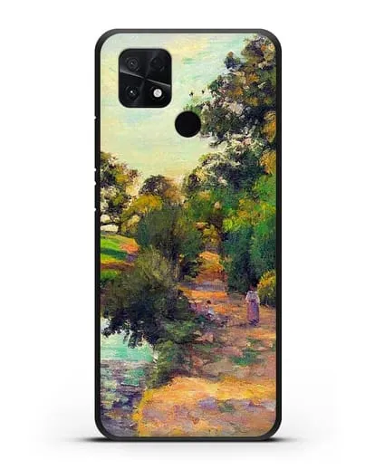 Чехол Мост в Монфуко (Писсарро Камиль) силиконовый для Xiaomi Poco C40