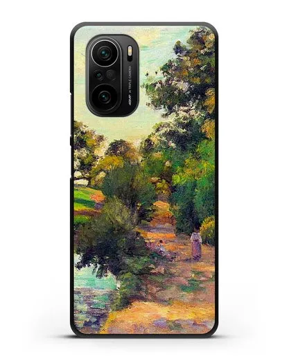 Чехол Мост в Монфуко (Писсарро Камиль) силиконовый для Xiaomi Poco F3