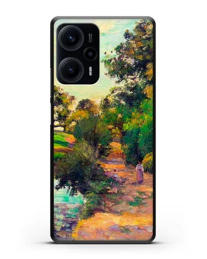 Чехол Мост в Монфуко (Писсарро Камиль) силиконовый для Xiaomi Poco F5