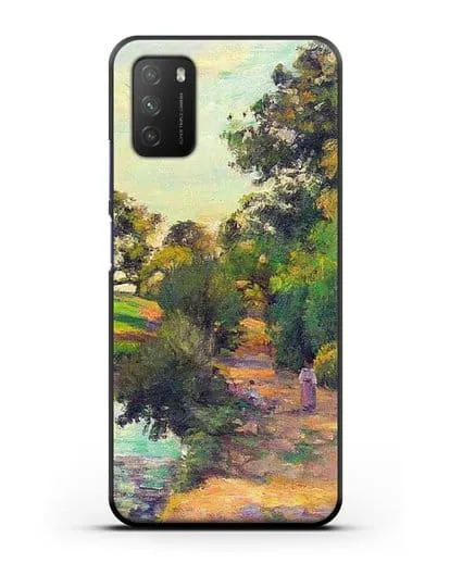 Чехол Мост в Монфуко (Писсарро Камиль) силиконовый для Xiaomi Poco M3