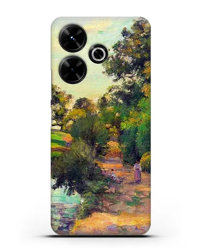 Чехол Мост в Монфуко (Писсарро Камиль) силиконовый для Xiaomi Poco M6