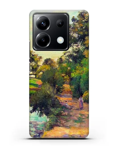 Чехол Мост в Монфуко (Писсарро Камиль) силиконовый для Xiaomi Poco X6