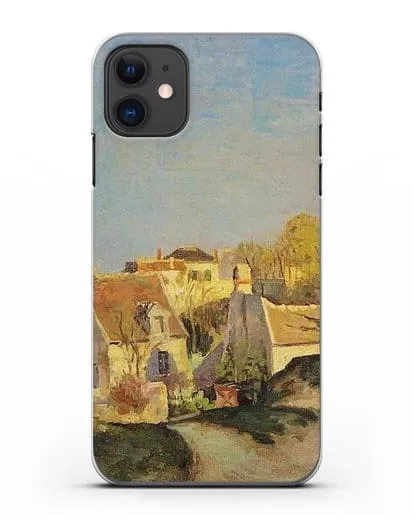 Чехол Часть Джалле, Понтуаз (Писсарро Камиль) силиконовый для iPhone 11