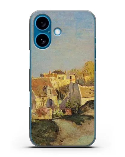 Чехол Часть Джалле, Понтуаз (Писсарро Камиль) силиконовый для iPhone 16