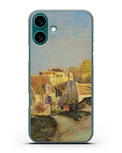 Чехол Часть Джалле, Понтуаз (Писсарро Камиль) силиконовый для iPhone 16 Plus