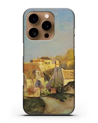 Чехол Часть Джалле, Понтуаз (Писсарро Камиль) силиконовый для iPhone 16 Pro