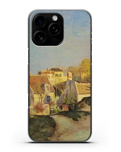 Чехол Часть Джалле, Понтуаз (Писсарро Камиль) силиконовый для iPhone 16 Pro Max