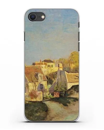 Чехол Часть Джалле, Понтуаз (Писсарро Камиль) силиконовый для iPhone SE 2020