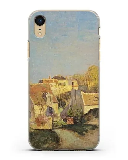 Чехол Часть Джалле, Понтуаз (Писсарро Камиль) силиконовый для iPhone XR
