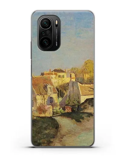 Чехол Часть Джалле, Понтуаз (Писсарро Камиль) силиконовый для Xiaomi Poco F3