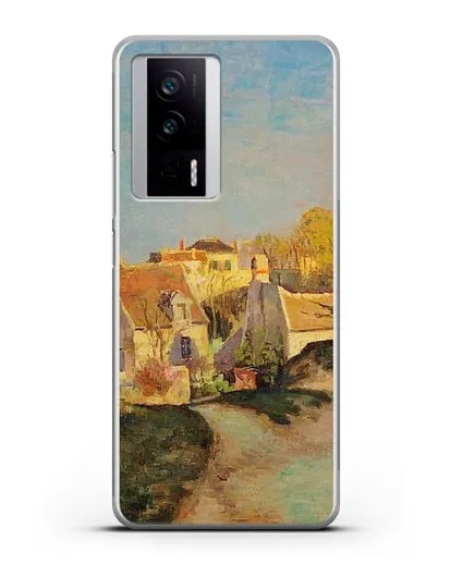 Чехол Часть Джалле, Понтуаз (Писсарро Камиль) силиконовый для Xiaomi Poco F5 Pro